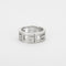Bague 54 GUCCI - bague or gris, diamants 58 Facettes HS22167