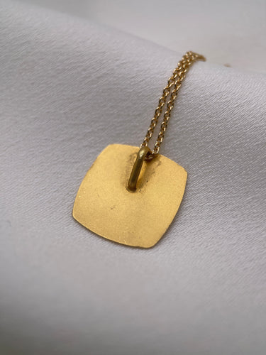 Pendentif Médaille Amour Augis , Diamant et Rubis 58 Facettes