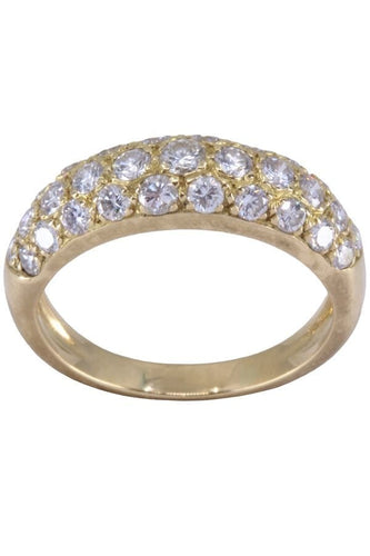 Bague BAGUE PAVAGE DIAMANTS 58 Facettes 072921