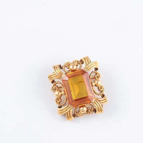 Broche Broche Pendentif Citrine 58 Facettes JE33