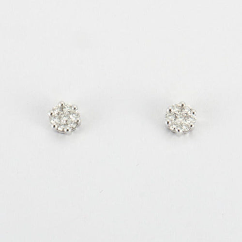 Boucles d'oreilles Boucles d'oreilles en Or blanc & diamants 58 Facettes
