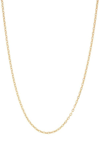 Collier CHAINE MAILLE FORÇAT RONDE 58 Facettes 041191