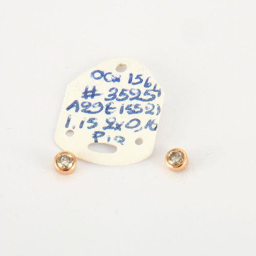 Boucles d'oreilles Boucles d'oreilles en Or rose & diamants 58 Facettes