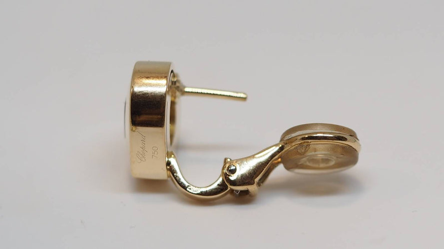 Boucles d'oreilles Boucles d'oreilles Chopard Happy Diamonds 58 Facettes