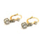 Boucles d'oreilles Boucles d'oreilles Dormeuses 2 Ors et Diamants 58 Facettes 3084