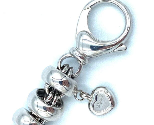 Bracelet CHOPARD. Collection Les Chaînes, bracelet or blanc 18K 58 Facettes