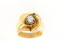 Bague 52 Bague Tank, en Or jaune, diamant 58 Facettes cfmcd