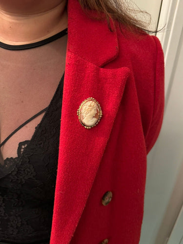 Pendentif Pendentif Broche Camée Coquillage 58 Facettes 3114/1