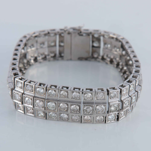 Bracelet Bracelet ligne diamant 58 Facettes