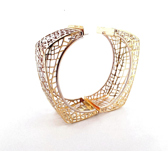 Bracelet Bracelet jonc ajouré Or 58 Facettes