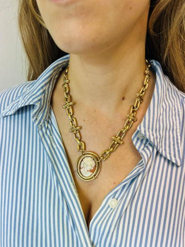 Collier Collier Grosse Maille Camée 58 Facettes 20400000713