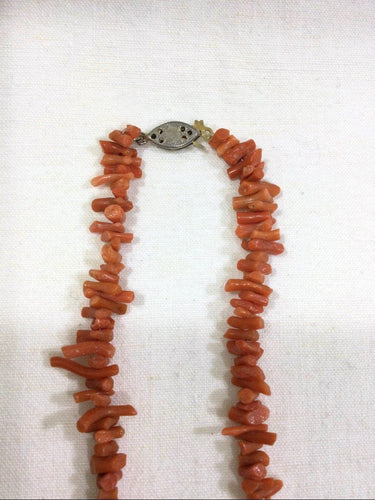 Collier Sautoir En Corail Rouge 58 Facettes