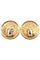 Boucles d'oreilles CHANEL - Boucles d'oreilles métal doré 58 Facettes 065921