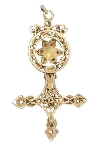 Pendentif CROIX DU SUD ANCIENNE 58 Facettes 074861