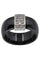 Bague 52 BAGUE MODERNE CÉRAMIQUE ET DIAMANTS 58 Facettes 056411