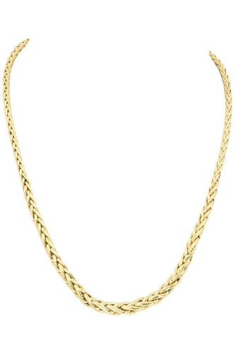 Collier COLLIER MAILLE PALMIER CHUTE 58 Facettes 052671
