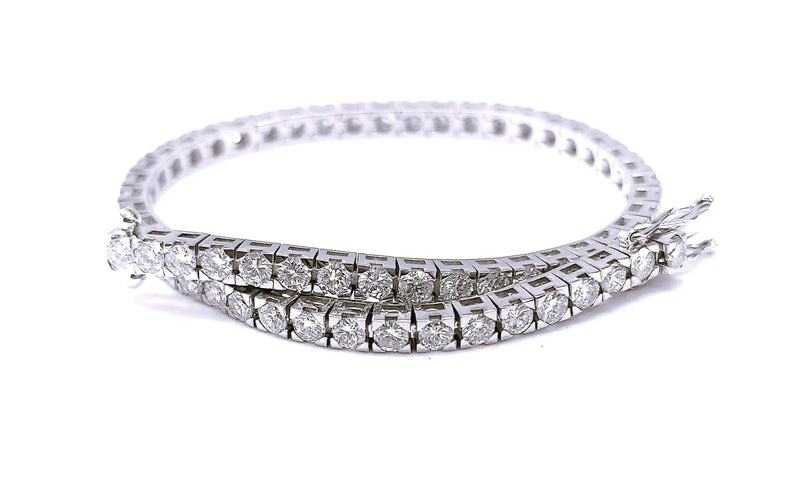 Bracelet Bracelet tennis rivière 60 diamants 58 Facettes Riv.FA.15
