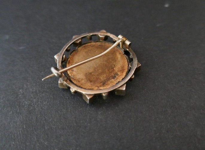 Broche Broche Miniature Et Perles Fines 58 Facettes 762159