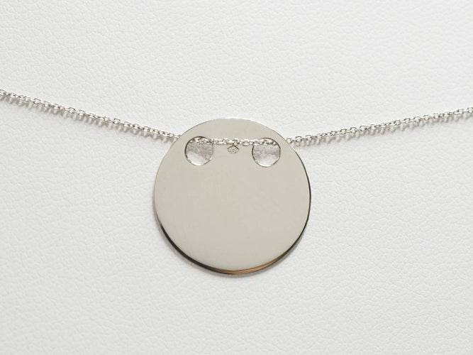 Collier Collier Mini Disc On Chain de Ginette NY 58 Facettes 27876