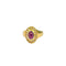Bague 58.5 Bague Or Jaune Racine de Rubis et Diamant 58 Facettes 0000555