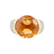 Bague 51 Bague Citrine Diamants 58 Facettes