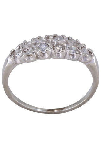 Bague 48 BAGUE MODERNE DIAMANTS 58 Facettes 077951