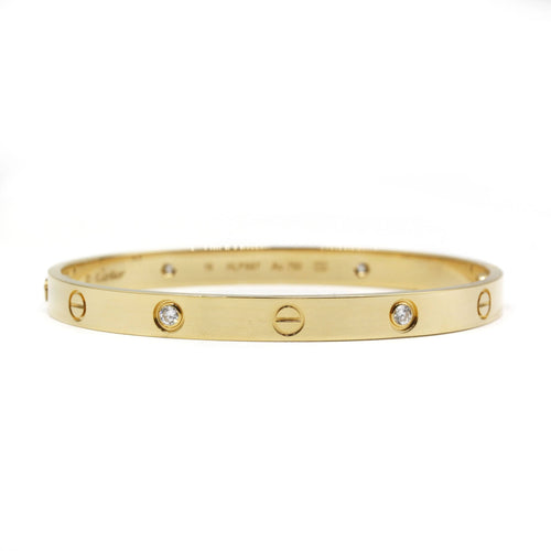 Bracelet Bracelet Cartier "Love" or jaune 58 Facettes 220376R