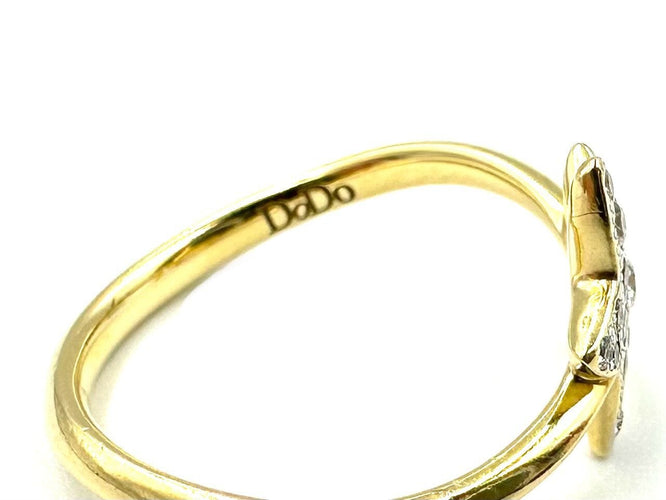 Bague 50 DODO - Bague Stellina or 18K et diamants 58 Facettes