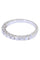 Bague 54 DEMI-ALLIANCE DIAMANTS 0.20ct 58 Facettes 074331