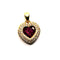 Pendentif PENDENTIF COEUR RUBIS DIAMANTS 58 Facettes 3334