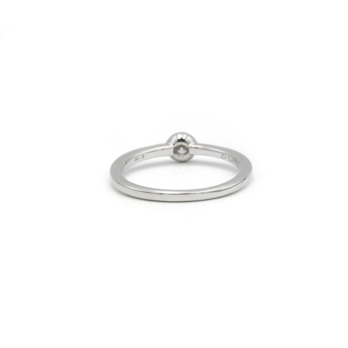 Bague Solitaire en Or blanc & Diamant 58 Facettes 230152R