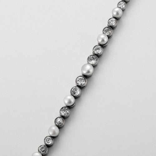 Bracelet Bracelet Perles fines Diamants 58 Facettes