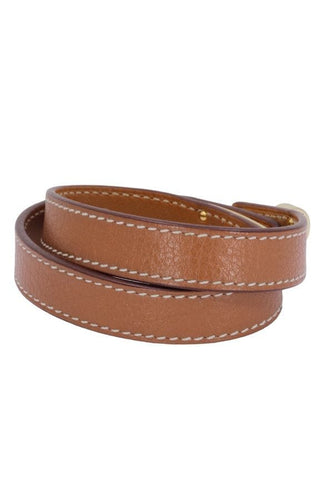 Bracelet Hermès - Bracelet "KELLY" double tour 58 Facettes 062941