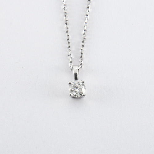 Collier Collier Solitaire diamants 58 Facettes