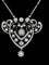 Pendentif Pendentif Guirlande Belle époque platine et diamants 58 Facettes 1102168
