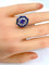 Bague 51 Bague marguerite Or Saphirs Diamants 58 Facettes AB214