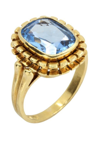 Bague BAGUE TOPAZE MODERNE 58 Facettes 046191