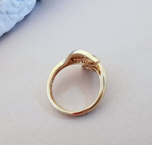 Bague Bague Serpent en Or jaune & Diamants 58 Facettes AB 1039