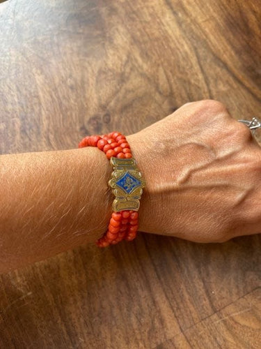 Bracelet Bracelet Napoléon III en corail 58 Facettes