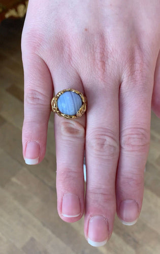 Bague Gilbert Albert - Bague Cocktail 5 Boules Or Jaune 58 Facettes BS169