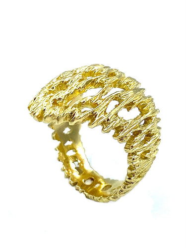 Bague OMÉGA/GILBERT ALBERT. Bague or jaune 18K 58 Facettes