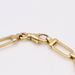 Bracelet Bracelet maillons dorés allongés trotteuse 58 Facettes E358958J