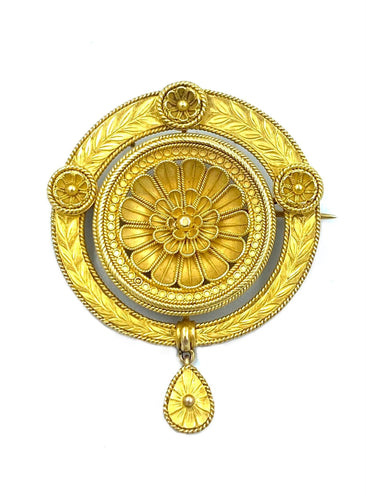 Broche Broche en or jaune 58 Facettes