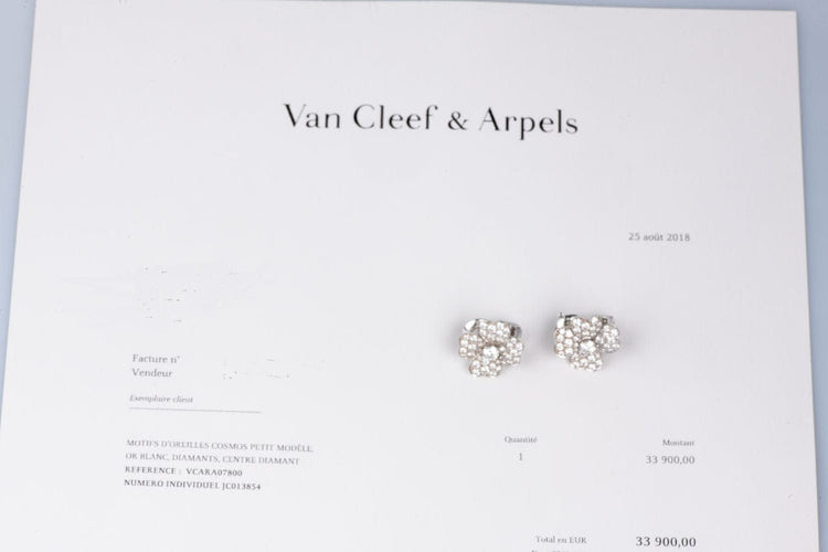 Bague 50 Van Cleef & Arpels - Bague Cosmos 53 diamants 58 Facettes BG-VANCLE4TR-104
