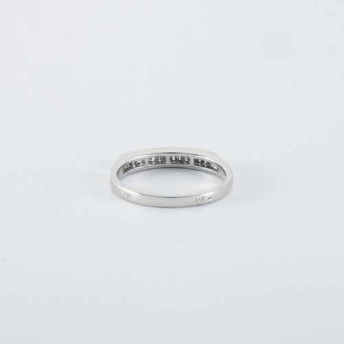 Bague Bague en or blanc & diamants 58 Facettes