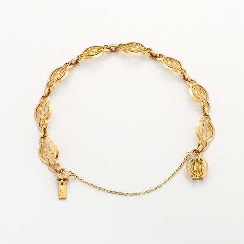 Bracelet Bracelet maillons filigranés Or 58 Facettes