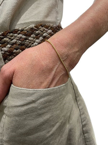 Bracelet BRACELET MAILLE TORSADÉE 58 Facettes 052991