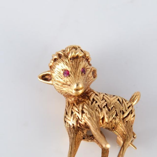 Broche Boucheron - Petite broche bélier 58 Facettes