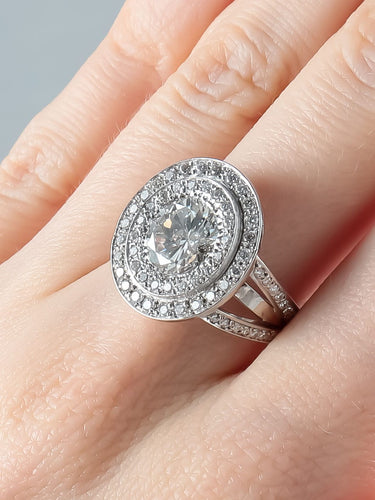 Bague 52 Bague Solitaire Diamants 58 Facettes