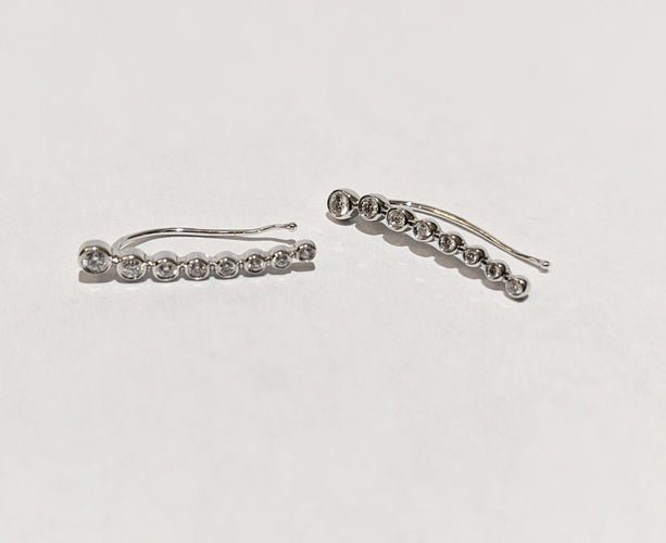 Boucles d'oreilles DJULA Bijou d'oreille or et diamants 58 Facettes
